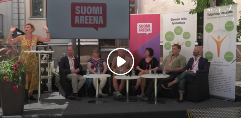MTV: SuomiAreena – Toipumisorientaatio – mielenterveystyön uusi suunta?