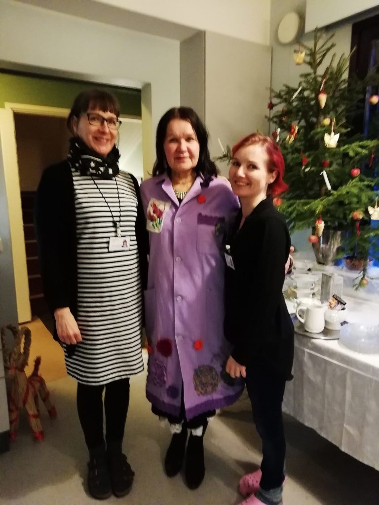 Tänään vietimme säätiön pitkäaikaisen työntekijän, Villa Borgiksen hengettären H…