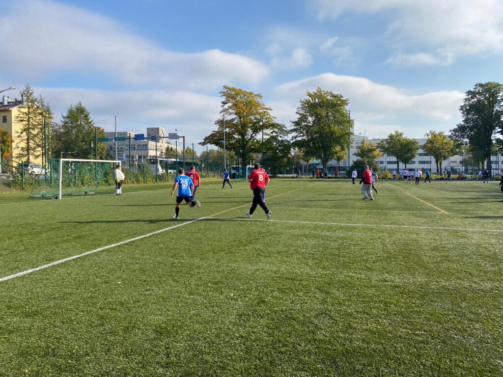 Käpylässä kisattiin kuntoutujien jalkapallomestaruudesta.