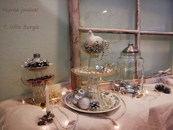 Villa Borgis toivottaa kaikille lämmintä joulumieltä ja toiveikasta Uutta Vuotta...