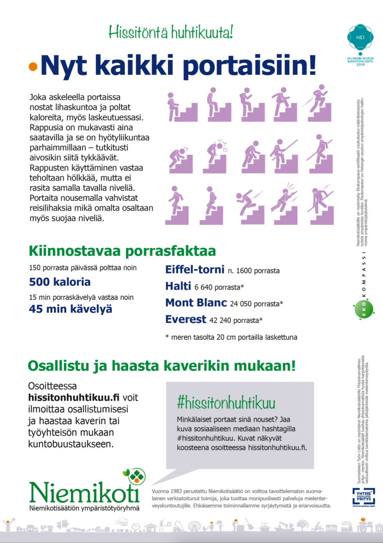 Hissitön huhtikuu jatkuu!