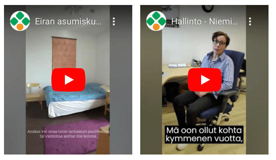Niemikotisäätiön yksiköt esittäytyvät videoilla