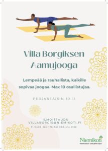 Villa Borgiksen aamujooga