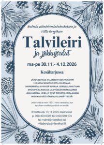 Malmin päivätoimintakeskuksen ja Villa Borgiksen Talvileiri