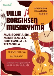 Villa Borgiksen musaryhmä