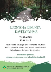 Luonto ja liikunta -kävelyryhmä