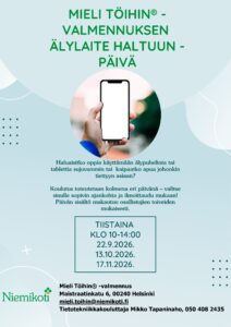 Älylaite haltuun -päivä