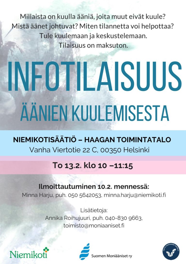 Tervetuloa moniäänisten infotilaisuuteen!