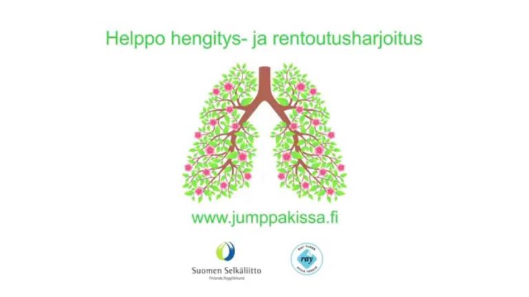 Helppo hengitys- ja rentoutusharjoitus selkäkipuun ja stressiin