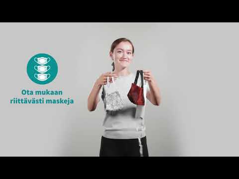 Näin käytät kasvomaskia oikein